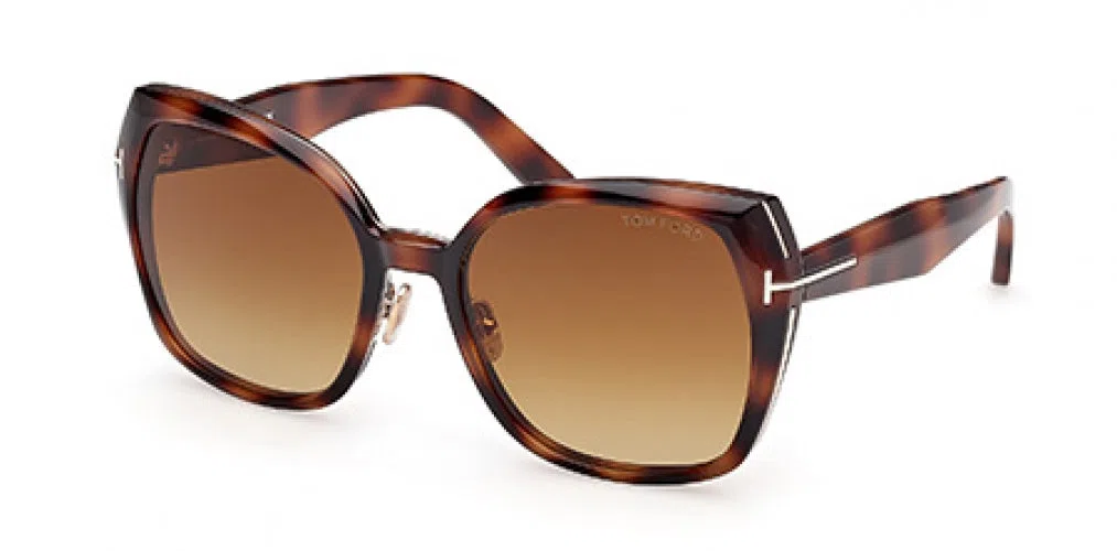 Tom Ford Plum 1223 Eyeglasses - view 2